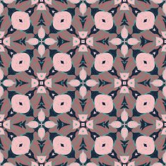ethnic abstract hand-drawn seamless pattern N76