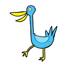 funny comic cartoon duck N2