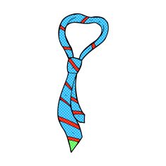 comic cartoon tie N3