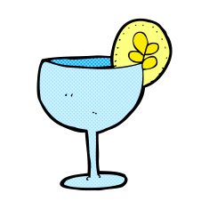 comic cartoon cocktail N7