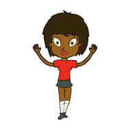 comic cartoon pretty girl N18
