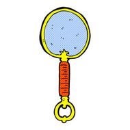 comic cartoon looking glass N2