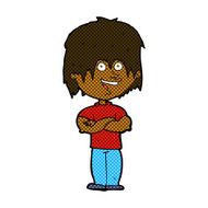 comic cartoon happy man N54