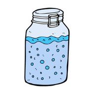 comic cartoon jar N4