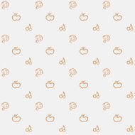 doodle pattern Seamless background N21