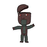 comic cartoon robot N24