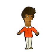 comic cartoon suspicious man N6