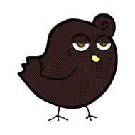 comic cartoon bird N33
