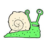 comic cartoon snail N7
