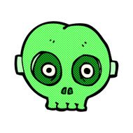 comic cartoon halloween skull mask N2
