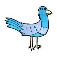 comic cartoon bird N34