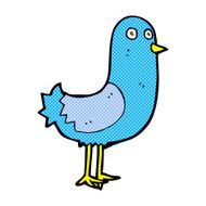 comic cartoon bird N35