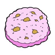 pink cookie comic cartoon