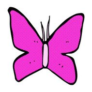 comic cartoon butterfly symbol N4