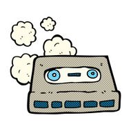 comic cartoon cassette tape N4