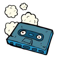 comic cartoon cassette tape N5