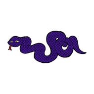 comic cartoon snake N14