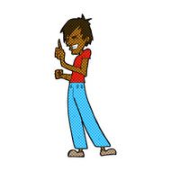 comic cartoon angry man arguing N2