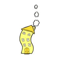 funny comic cartoon house N2