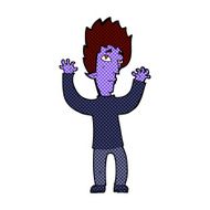 comic cartoon vampire giving up N2