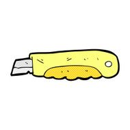 comic cartoon construction knife N2