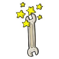 comic cartoon spanner N6