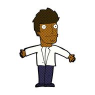 comic cartoon confused man N6