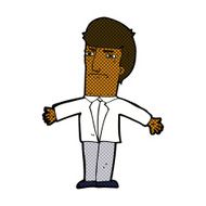 comic cartoon annoyed boss N2