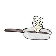 comic cartoon frying pan N2