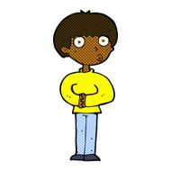comic cartoon curious man N9