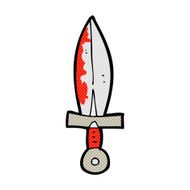 comic cartoon bloody sword N4