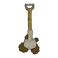 comic cartoon shovel N2
