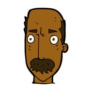 comic cartoon annoyed old man N10