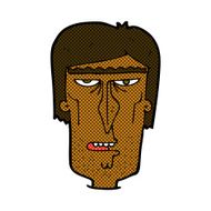 comic cartoon angry face N5