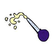 comic cartoon pipette N2