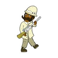 comic cartoon big game hunter N2