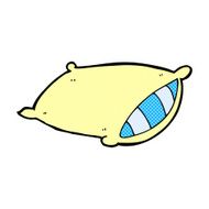 comic cartoon pillow