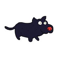 comic cartoon happy little dog N2