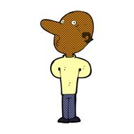 comic cartoon balding man N4
