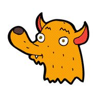 comic cartoon happy fox