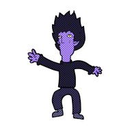 comic cartoon vampire N17
