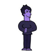 comic cartoon vampire N18