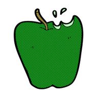 comic cartoon apple N14