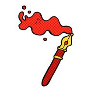 comic cartoon fountain pen N2