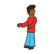 comic cartoon disgusted man N2