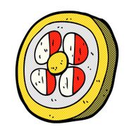 comic cartoon medieval shield N2