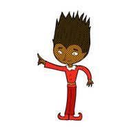 comic cartoon magic christmas elf N2