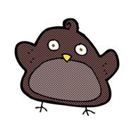 comic cartoon bird N38