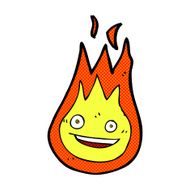 comic cartoon friendly fireball N3