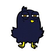 funny comic cartoon bird N22